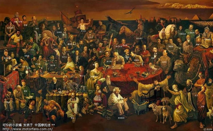 考考你的眼力。国外网站最近比较流行的油画 